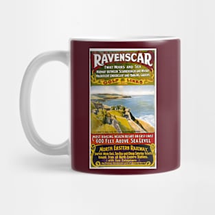 Vintage Travel Poster - Ravenscar Mug